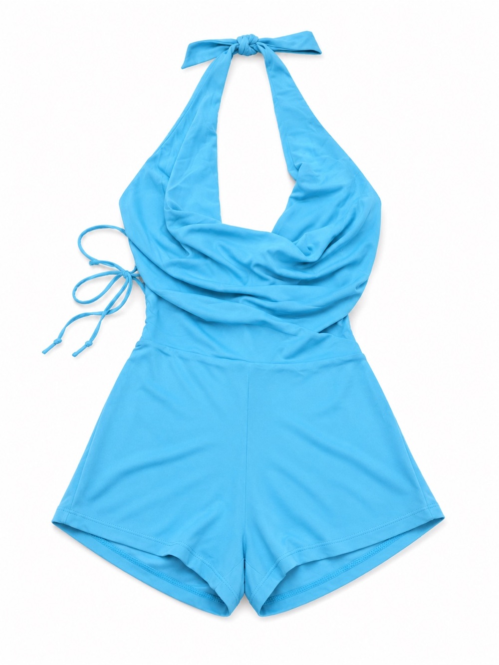 Women’s Turquoise Backless Dress